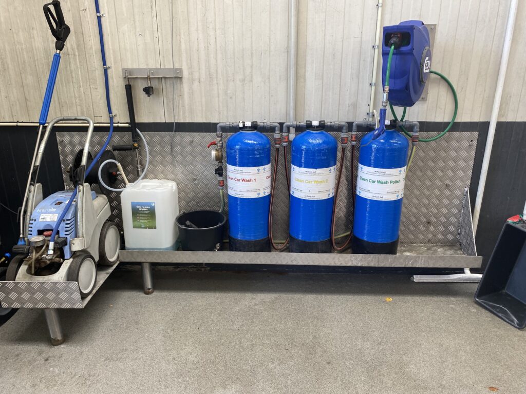 Installation af NoSpots flasker